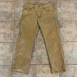 32x30 Prana Brion pant. Runs small now that they have been washed over time